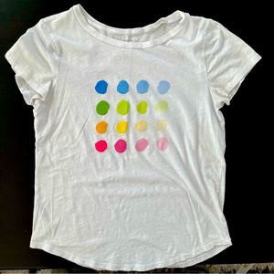 LOFT Dotted Graphic Tee